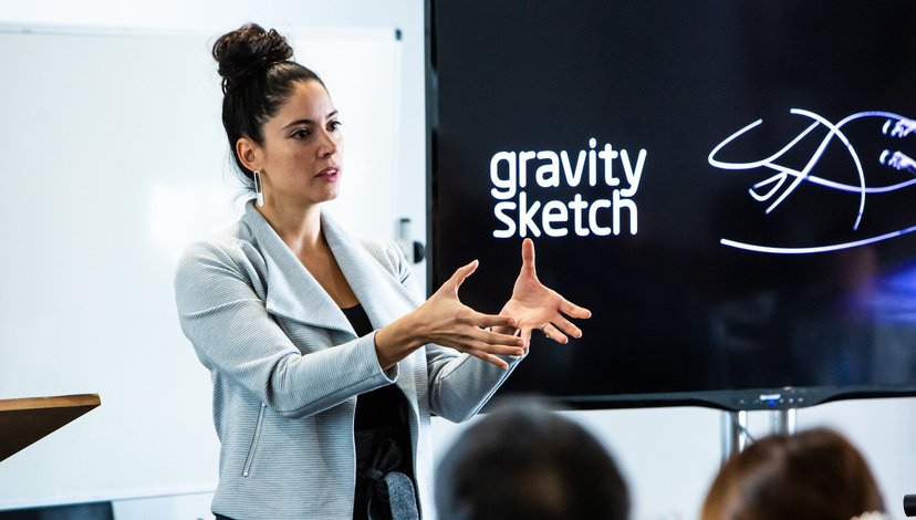 Daniela Paredes Fuentes, Co-Founder of Gravity Sketch, an InnovationRCA Incubated Start-Up