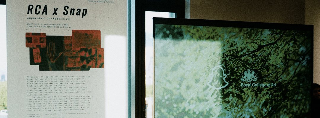 RCA x Snap Spectacles