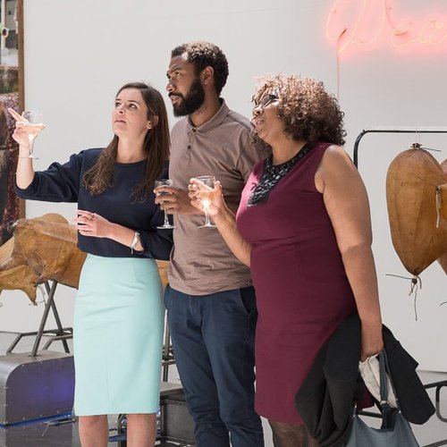 Alumni private view of exhibiton