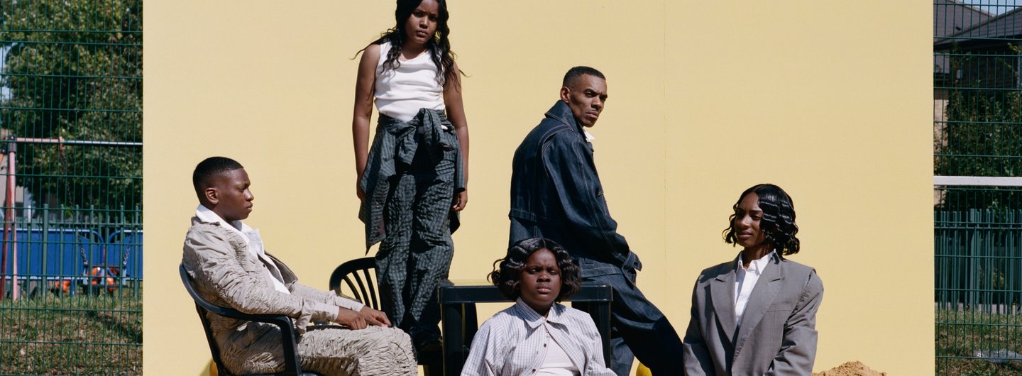 Bianca Saunders 'YELLOW’ SS20 campaign. Shot and Styled by Ronan McKenzie