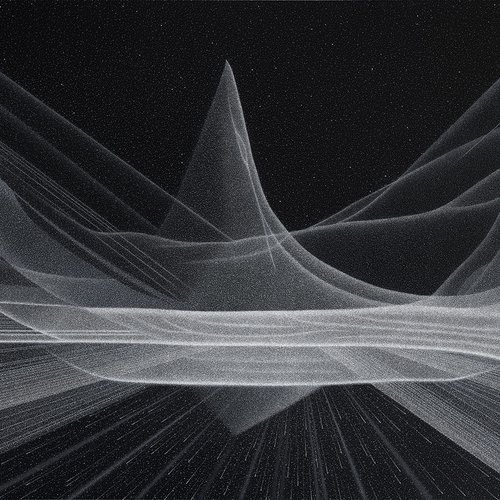 Spoken Veil, Cairo Dwek (MA Painting, 2025). Acrylic on Canvas, 244 x 162 cm.