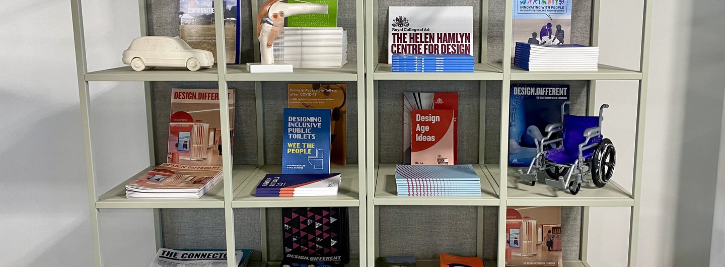 Helen Hamlyn shelves