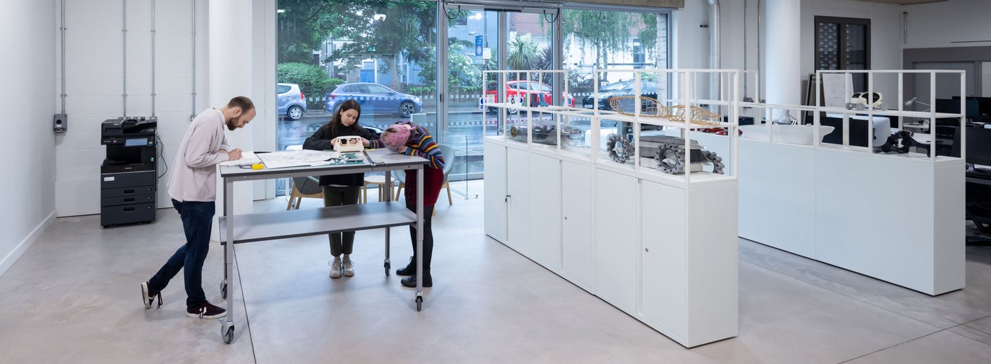 Intelligent Mobility Design Centre, Rausing Building, RCA Battersea