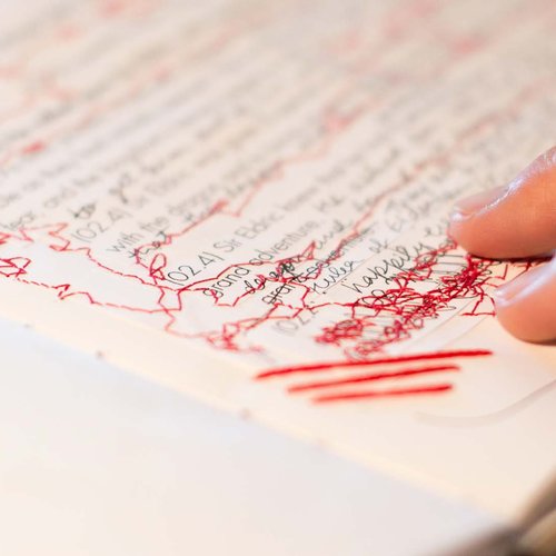 Digital storytelling work by MFA Communication student Kami Shefer