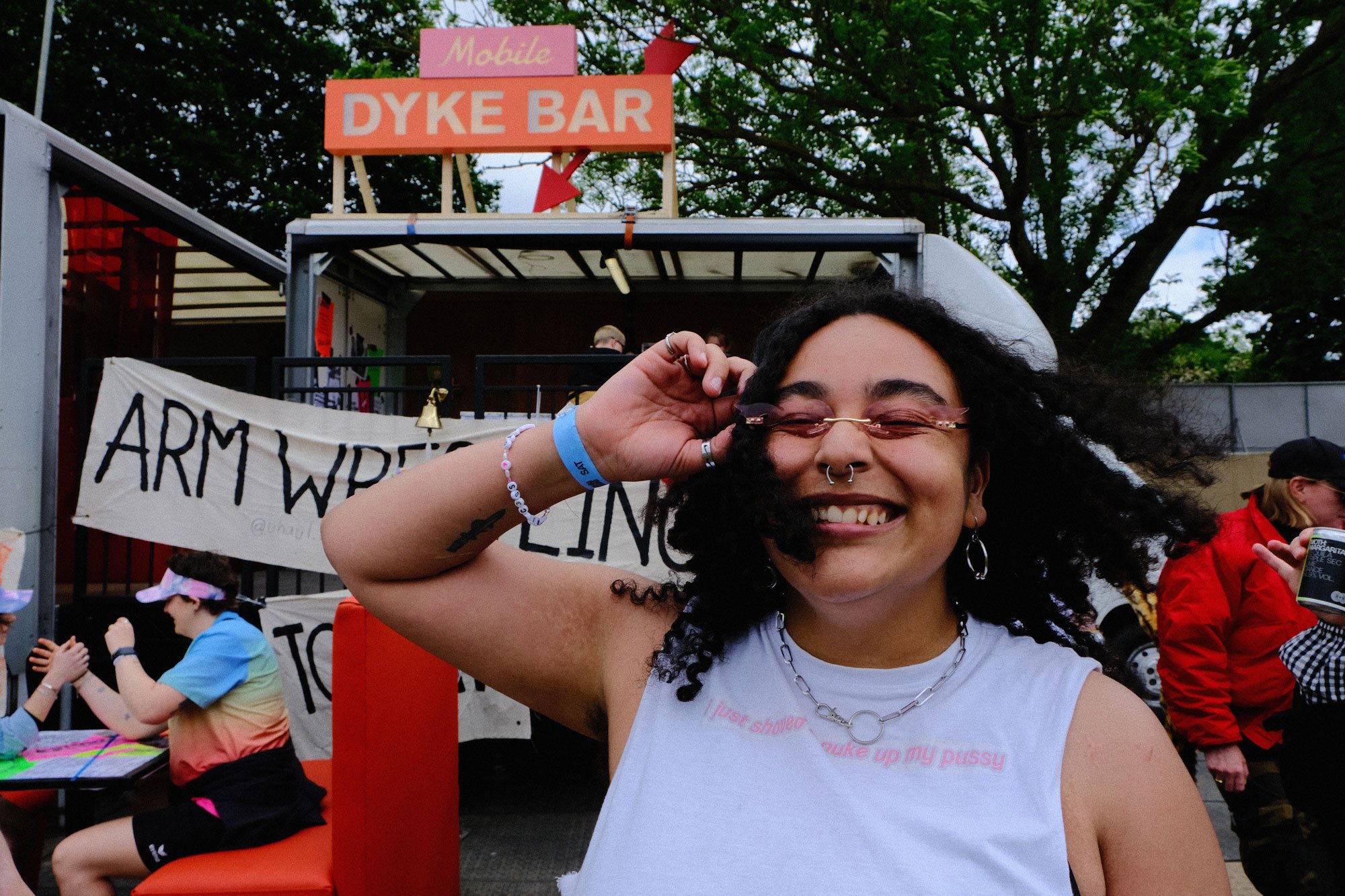 Mobile Dyke Bar at Mighty Hoopla