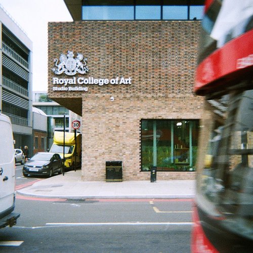 RCA Battersea campus street scene