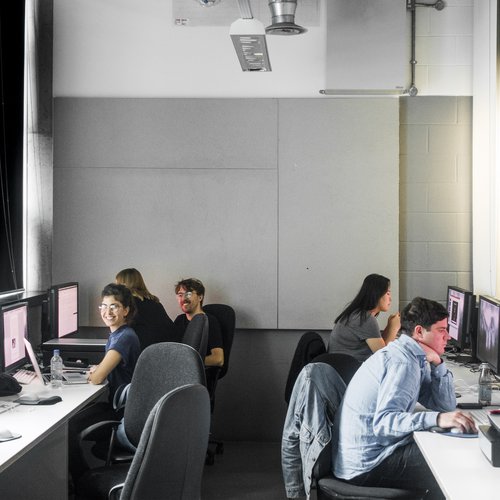Battersea computer room (photo: Richard Haughton)
