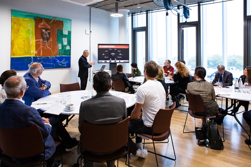 Dr Nick de Leon workshop Open for Innovation Executive Education event